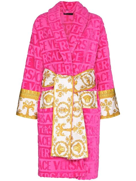 versace robe buy international|versace bathrobe selfridges.